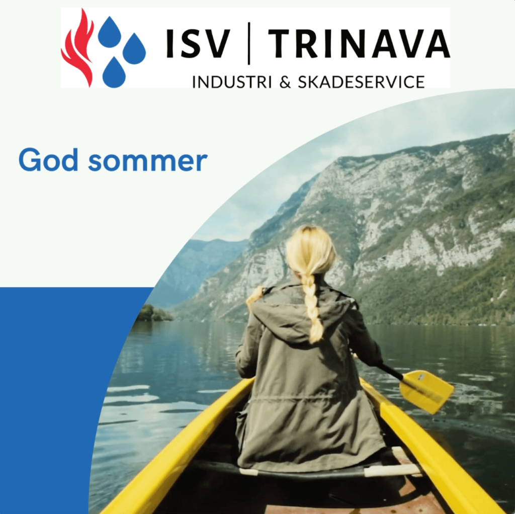 God sommer fra ISV TRINAVA - industri og skadeservice